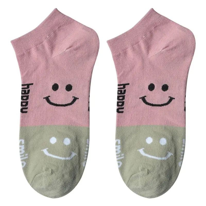 Sokken Smile Roze one-size