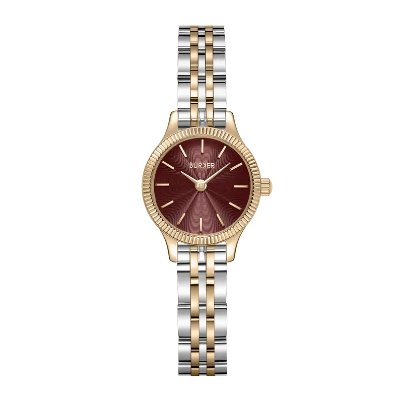 Sophie Gold Silver Burgundy