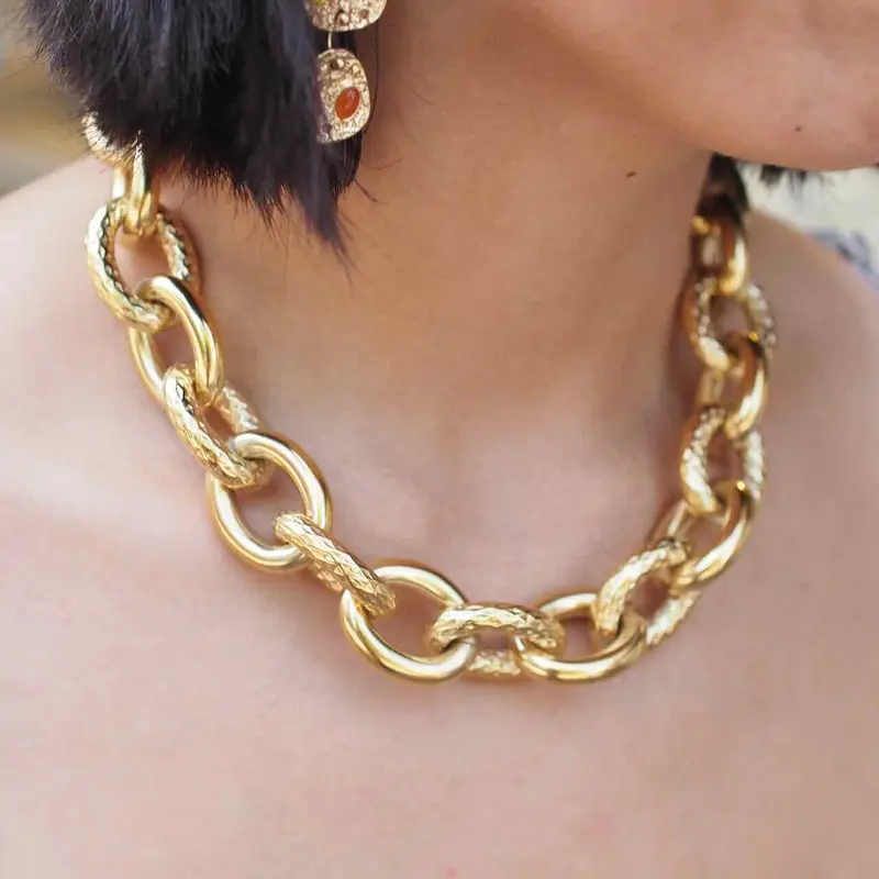 souvenirs de pomme ketting amalia chain gold