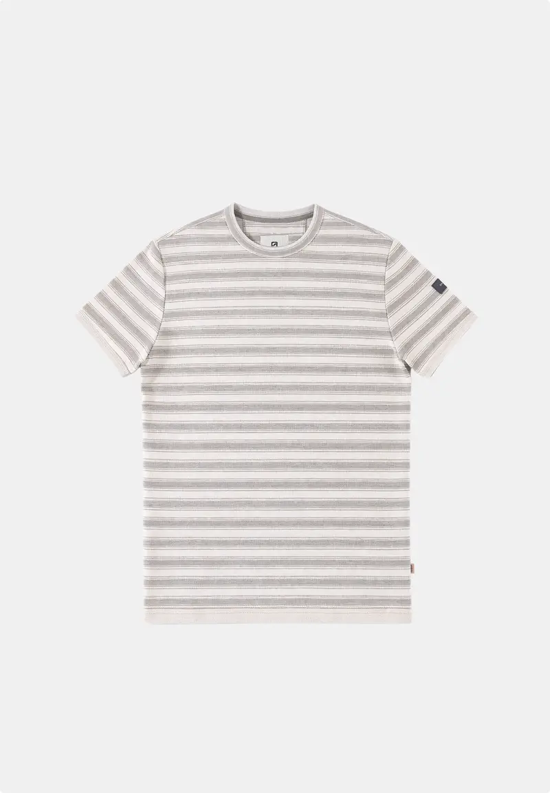 Sovla – Jacquard striped T-shirt