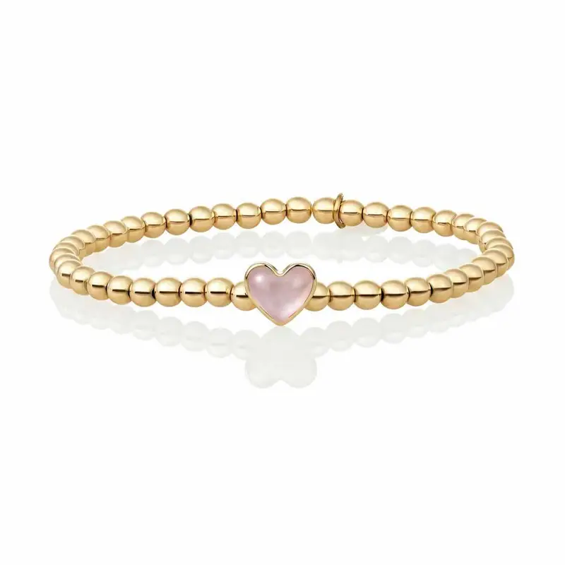 sparkling jewels armband mom pink opalite gold