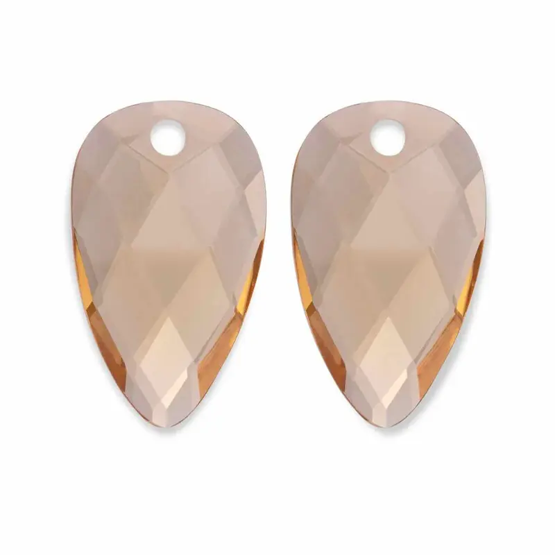 sparkling jewels hangers blossom light gold citrine