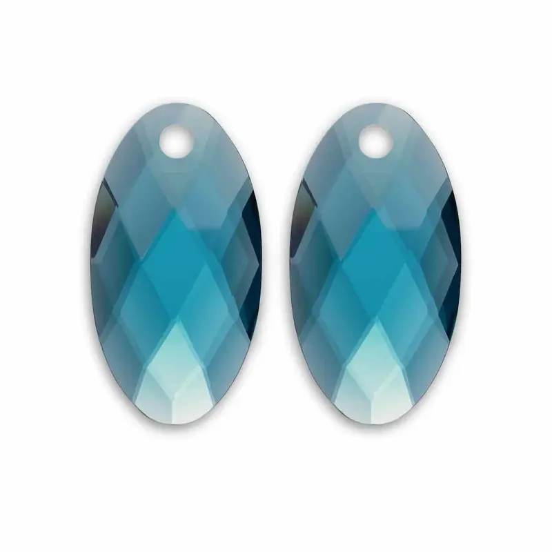 sparkling jewels hangers large leaf turquoise quartz