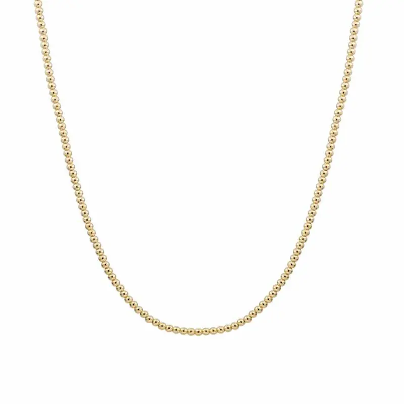 sparkling jewels kralen ketting 2mm