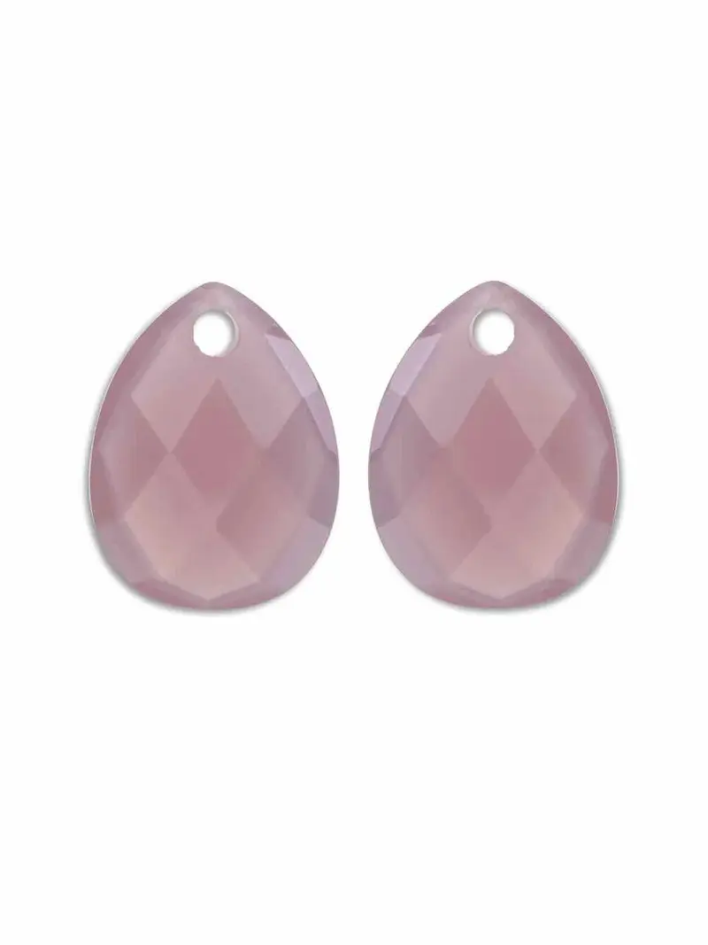 sparkling jewels oorbellen afterglow pink opalite