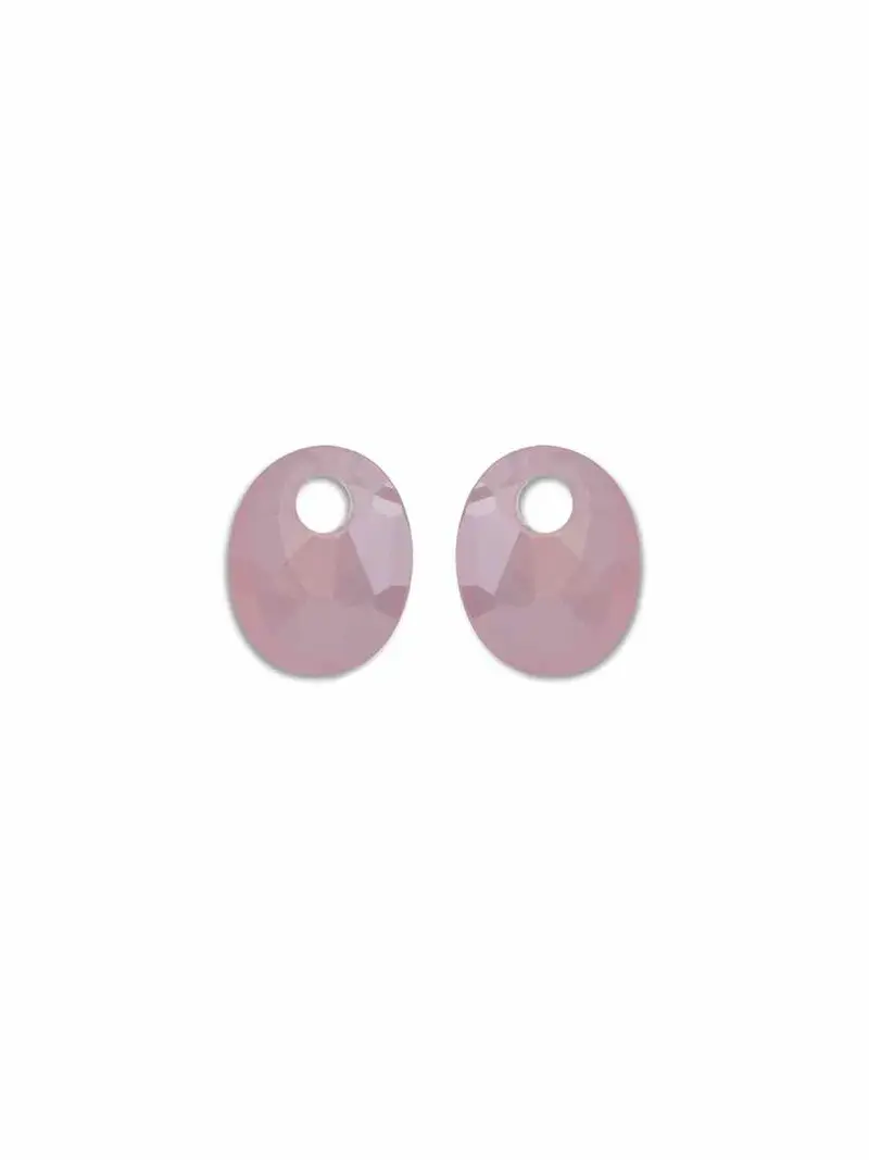 sparkling jewels twist small oval pink opalite