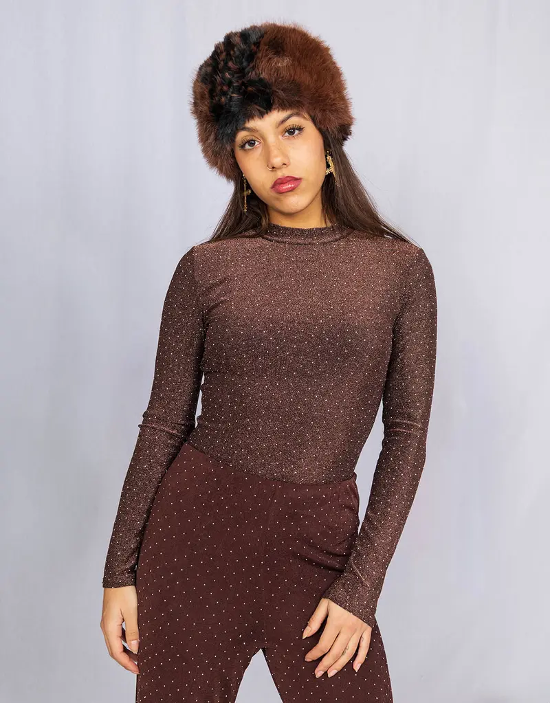 Sparkly bodysuit I