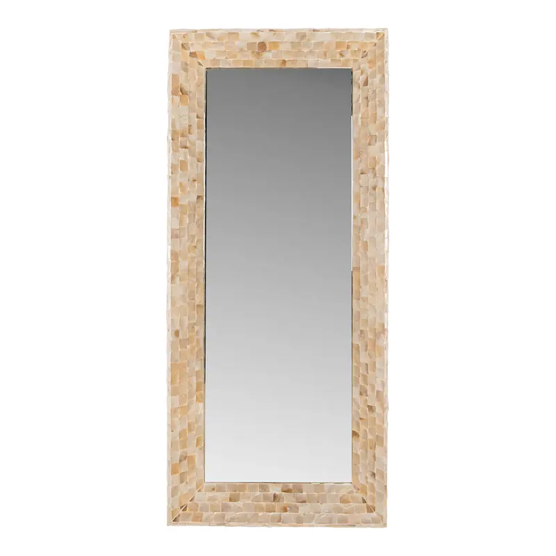 Spiegel Chelsae - 71x13x161 cm - Polyester - Creme PTMD