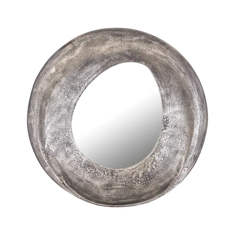Spiegel Daweson - 60x7x60 cm - Aluminium - Zilver PTMD
