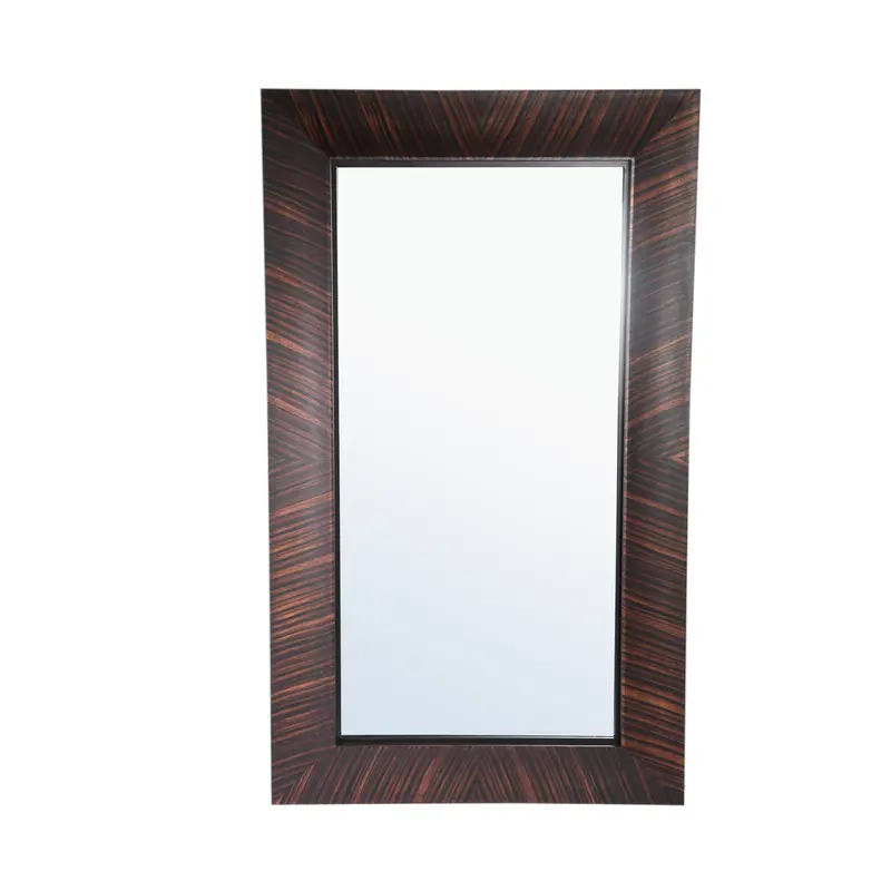 Spiegel Gezzy Bruin Hout Veneer Rechthoek PTMD