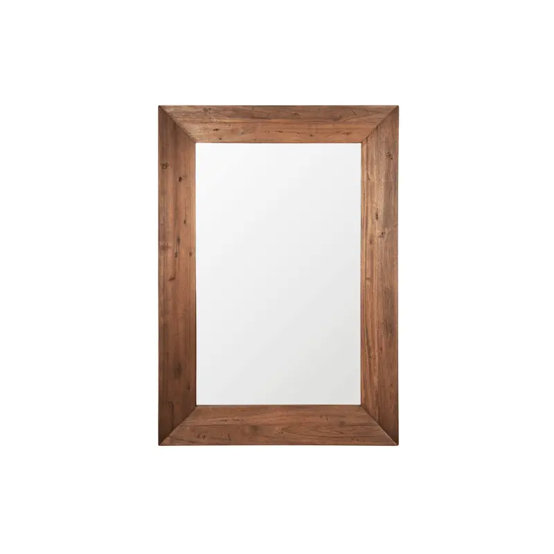 Spiegel Parade Gemixt Hout Naturel Langwerpig 140x100cm MUST Living