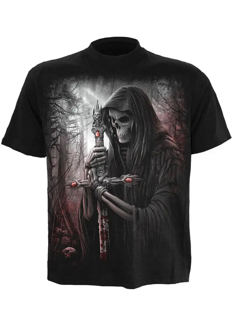 Spiral Soul Searcher Black T-Shirt