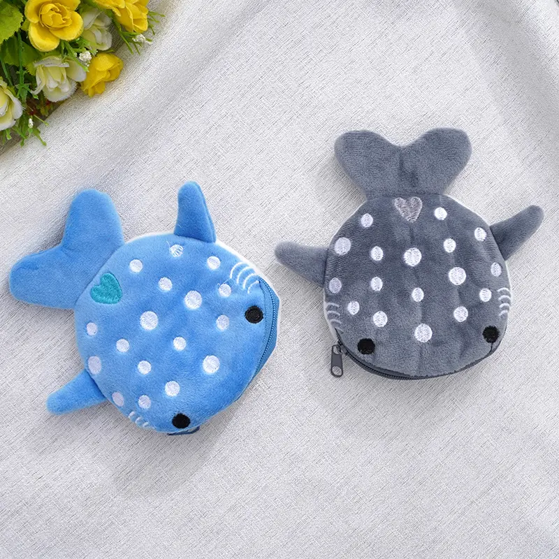 Spotted Whale Shark Zipper Coin Purse (2 Designs)