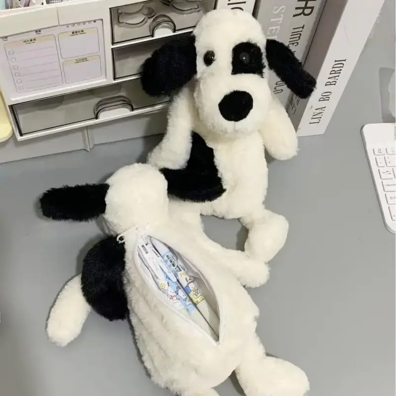 Spotty Puppy Plush Pencil Case