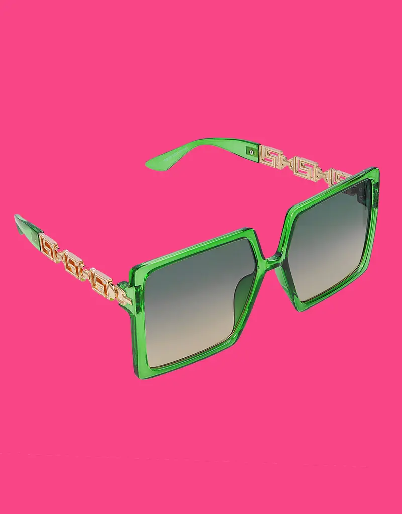 Square detail sunglasses