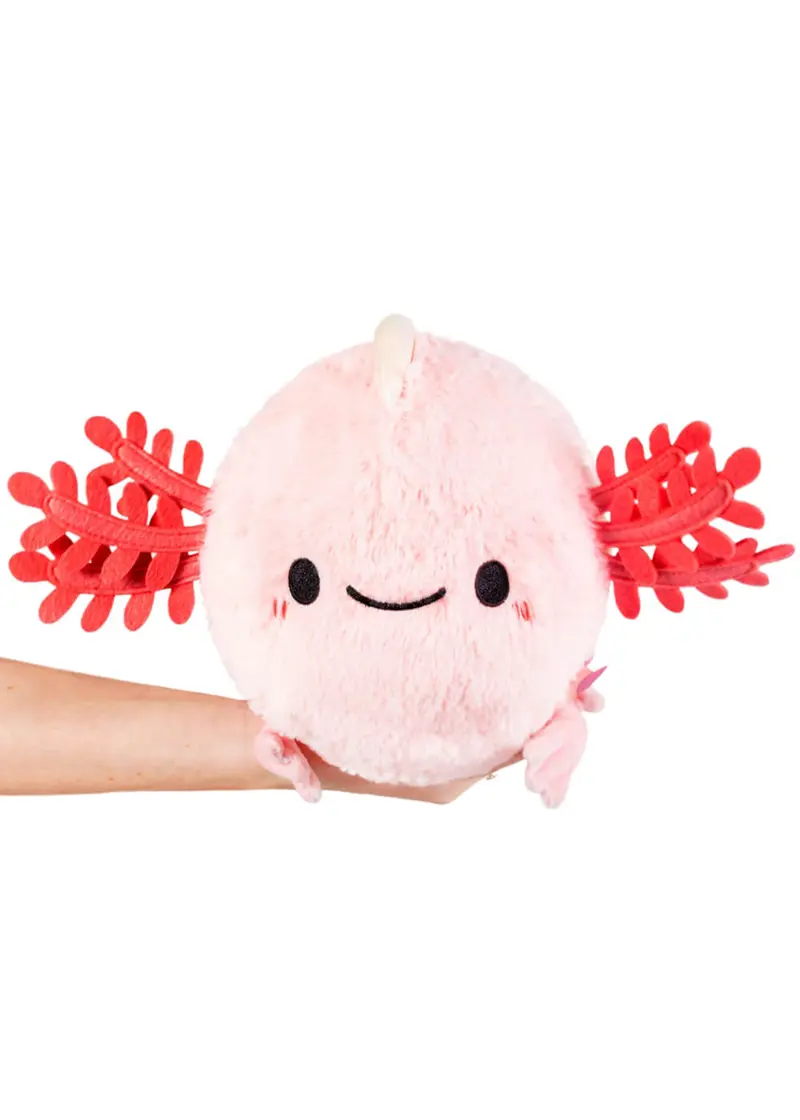 Squishable Mini Baby Axolotl Plush Toy Pink