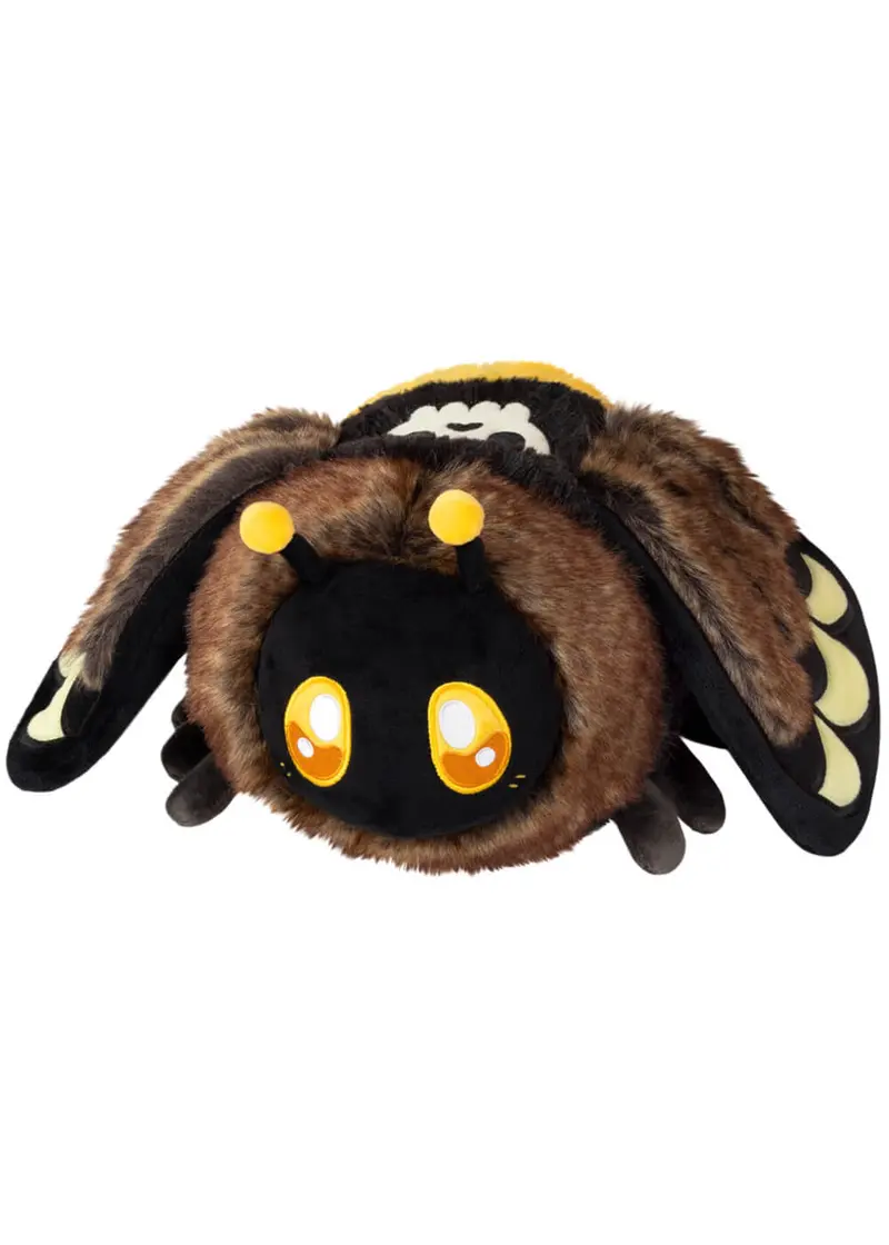 Squishable Mini Death's Head Hawkmoth Plush Brown