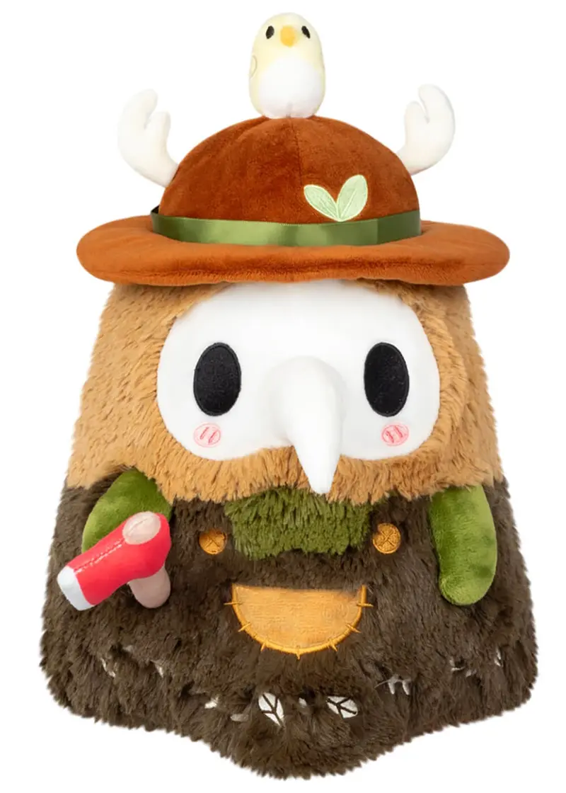 Squishable Mini Woodland Plague Doctor Plush Green