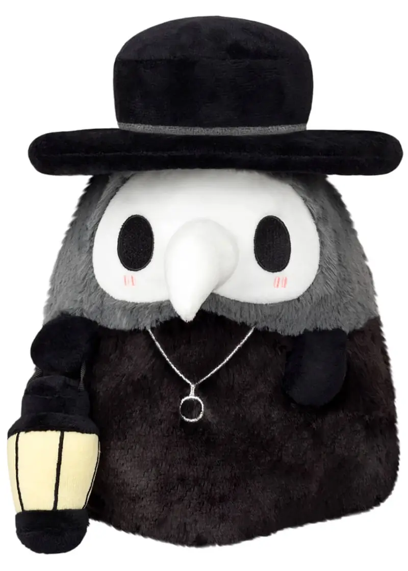 Squishable Plague Doctor Plush Black