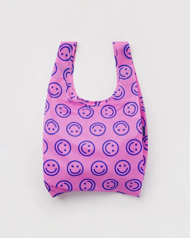 Standard Reusable Bag - Pop Pink Happy
