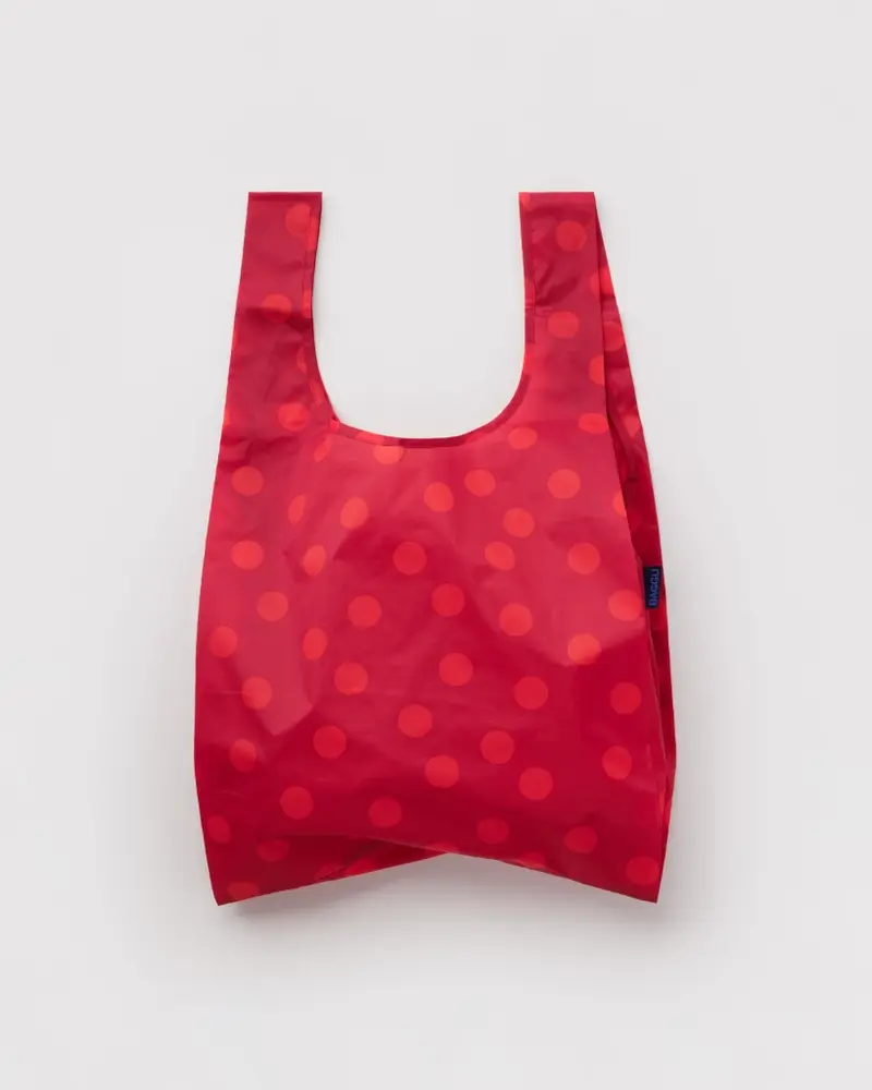 Standard Reusable Bag - Red Polkadot