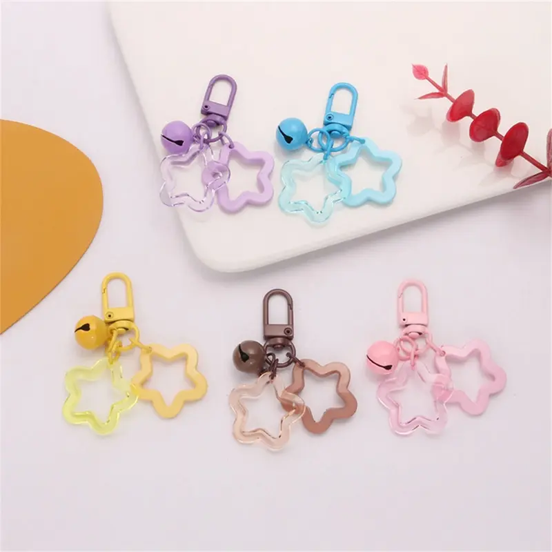 Star Bell Keyring (5 Colours)