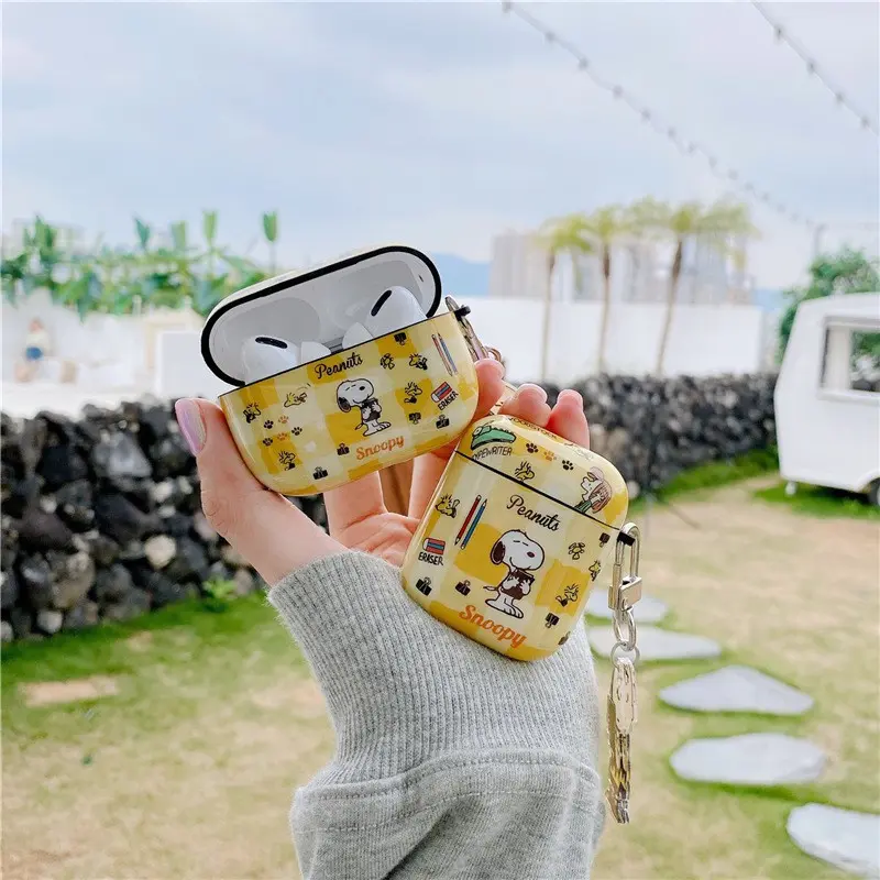 Stationery Snoopy AirPods Charger Case Cover