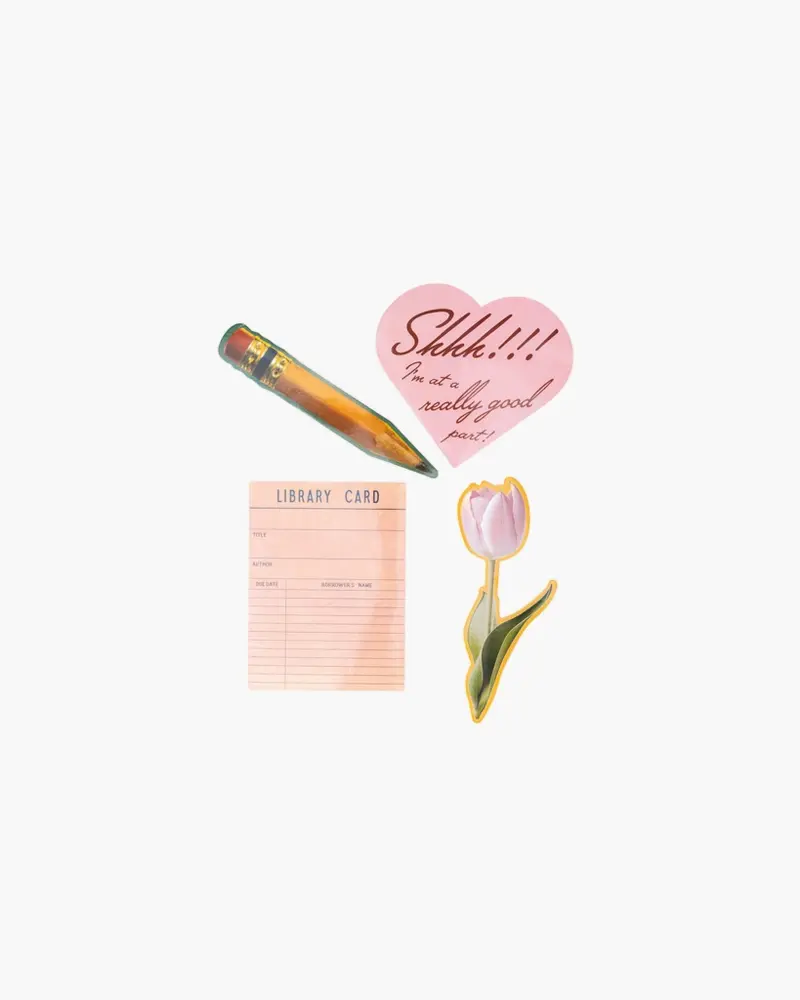 Stick With It! Big Vinyl Stickers - I Love Reading [PRE ORDER]