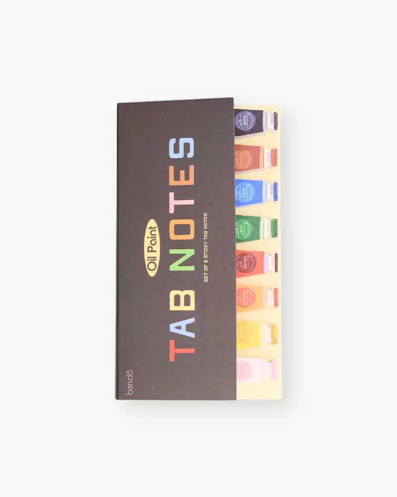 Sticky Tab Notes - Oil Paint [PRE ORDER]