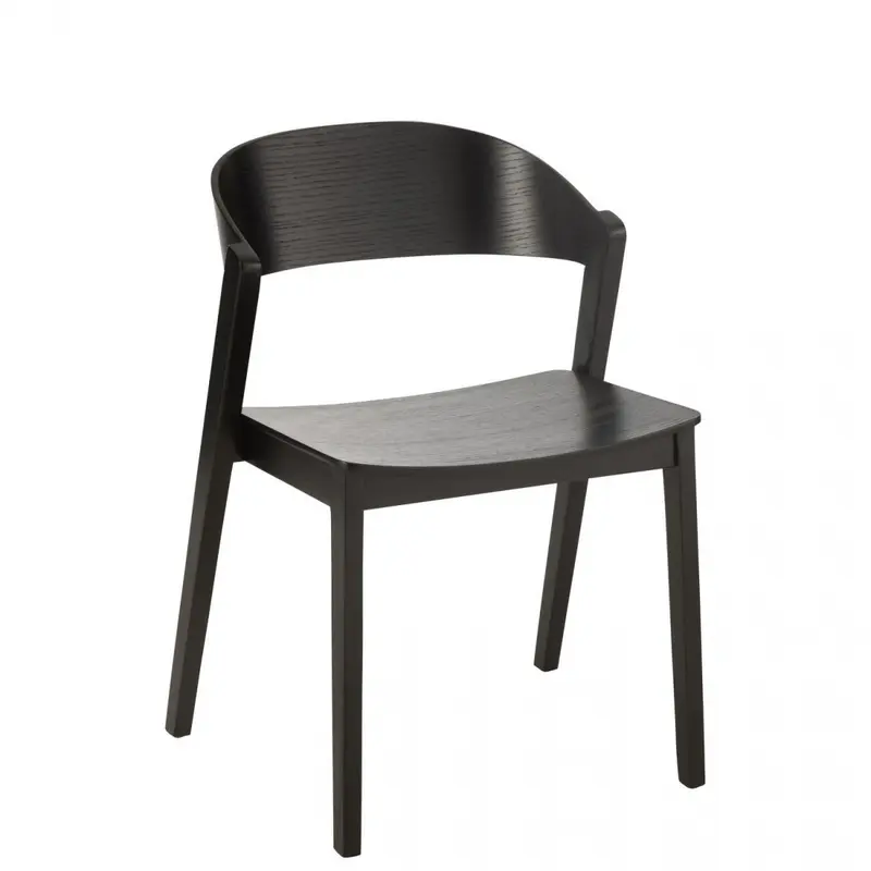 Stoel Laga Eikhout/Multiplex Zwart J-Line