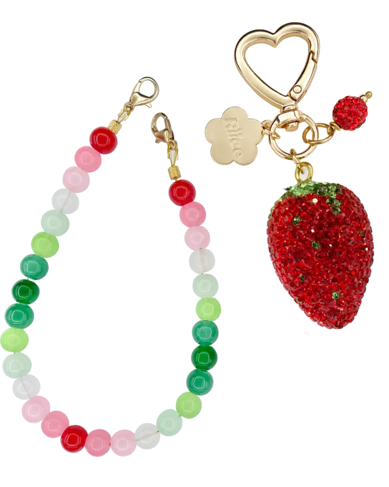 Strawberry Charm Set