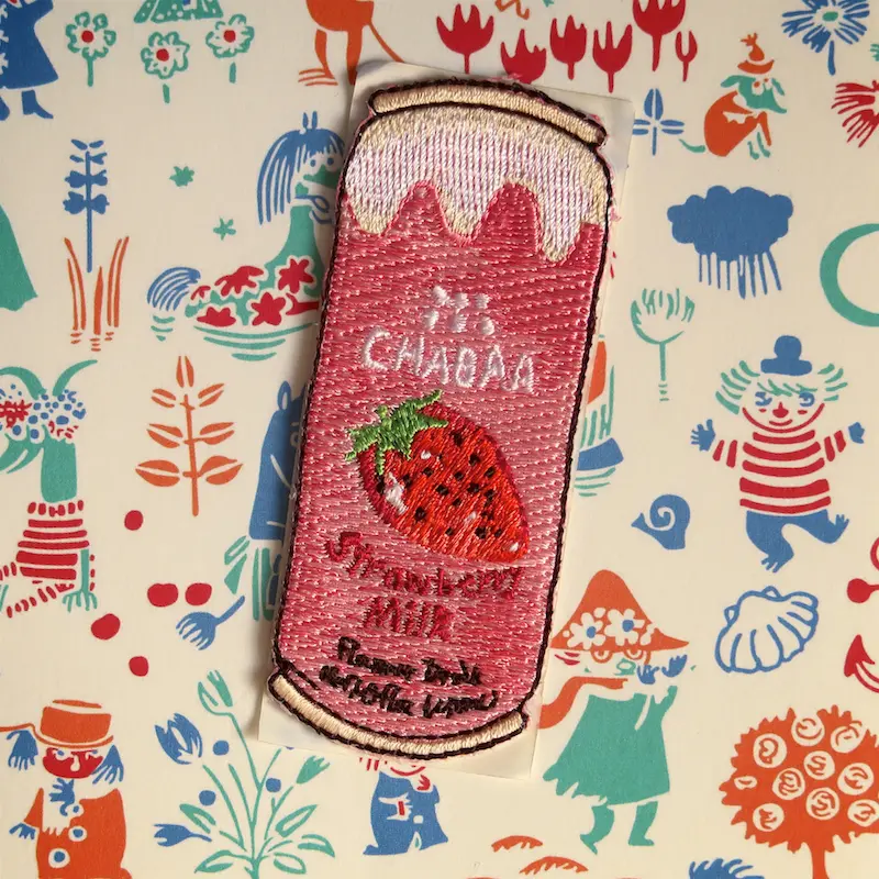 Strawberry Soda Sticker Patch