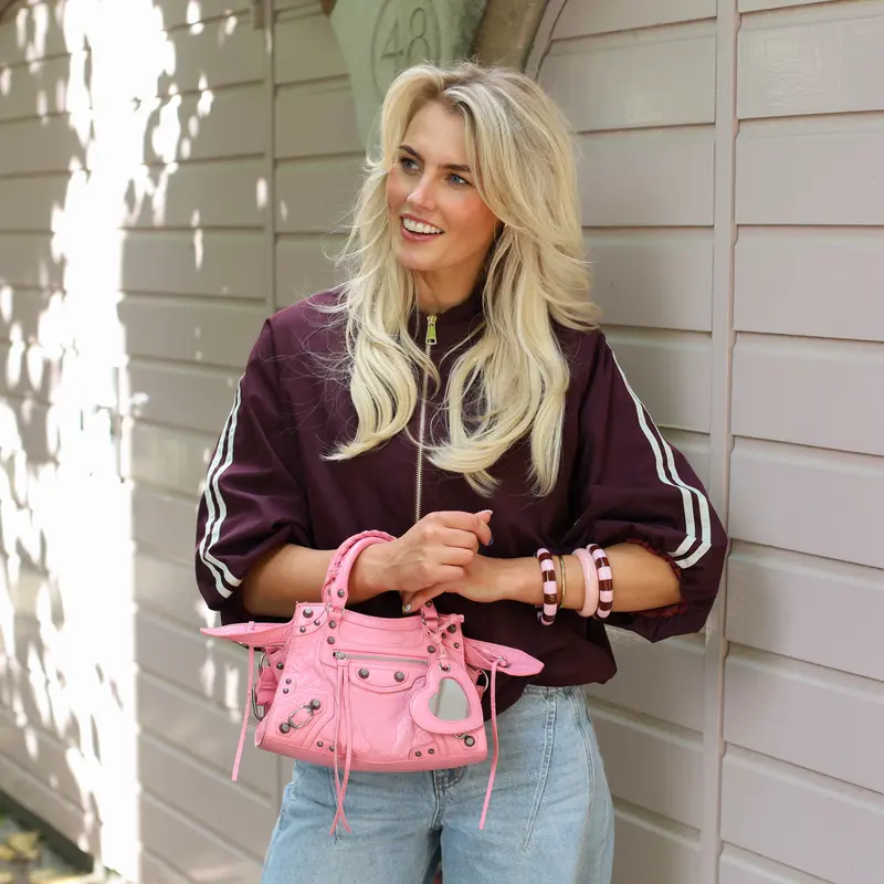 Streep sporty jack burgundy