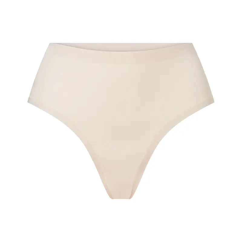 String High Waist 60048 6235 Shiny Almond