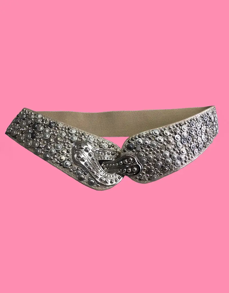 Studded big belt