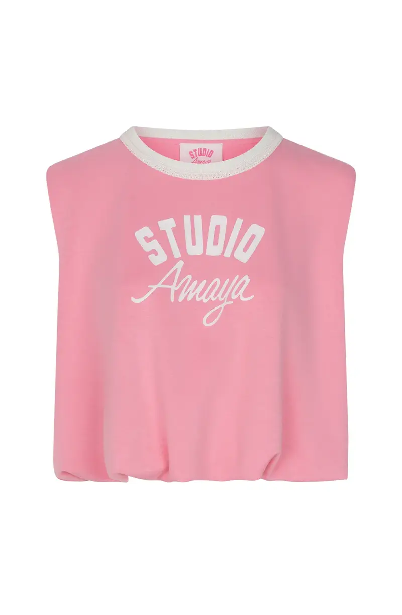 Studio Amaya Amour top roze