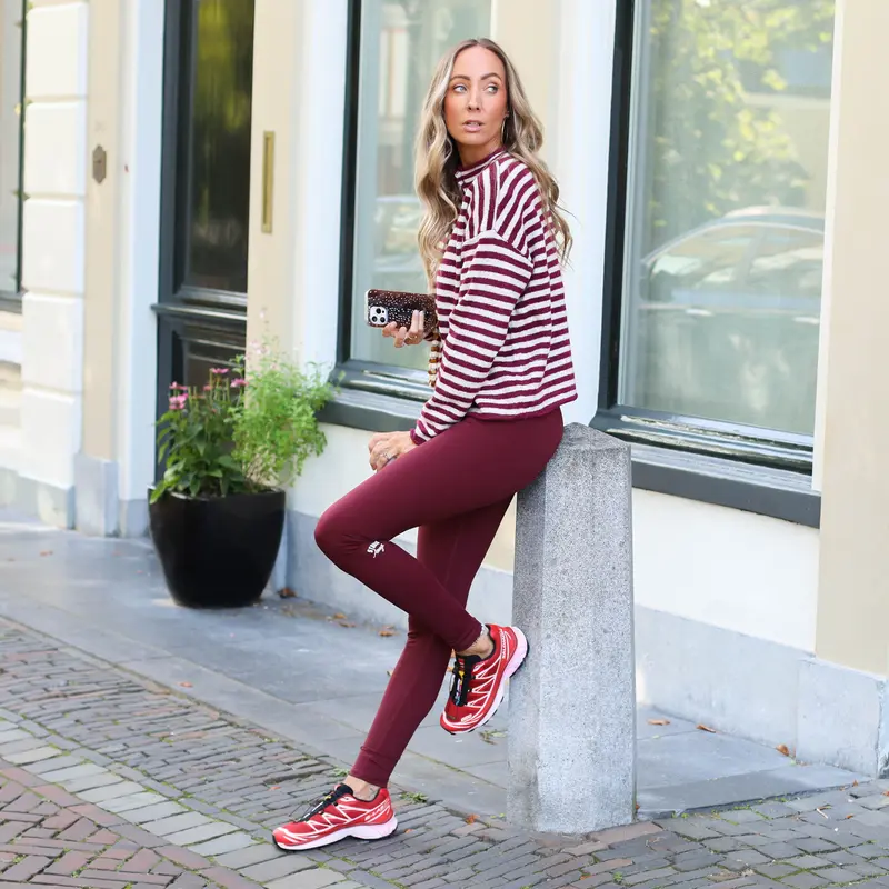 Studio Amaya Core legging Bordeaux