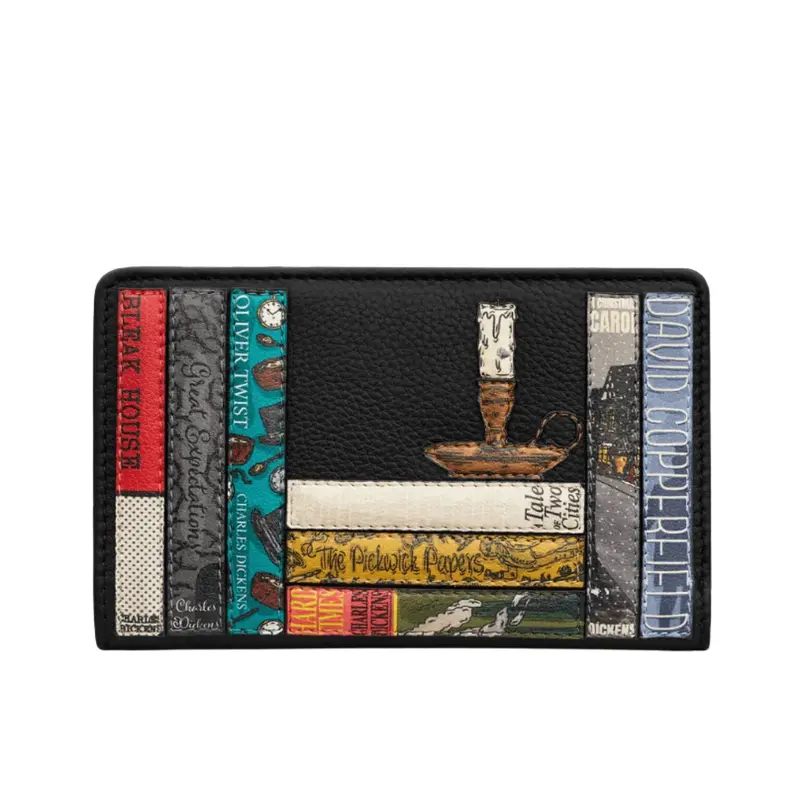 Succubus Bags Books Bookworm Charles Dickens Wallet Black