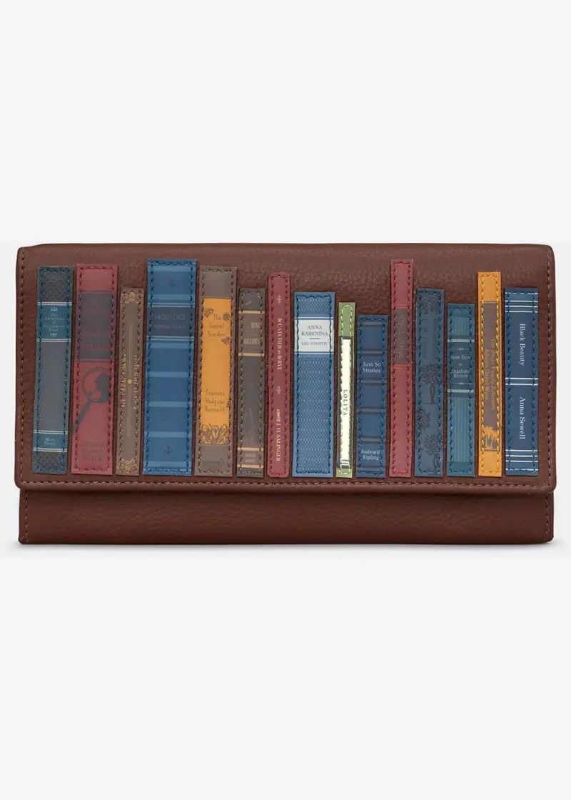 Succubus Bags Bookworm Classic Wallet Brown