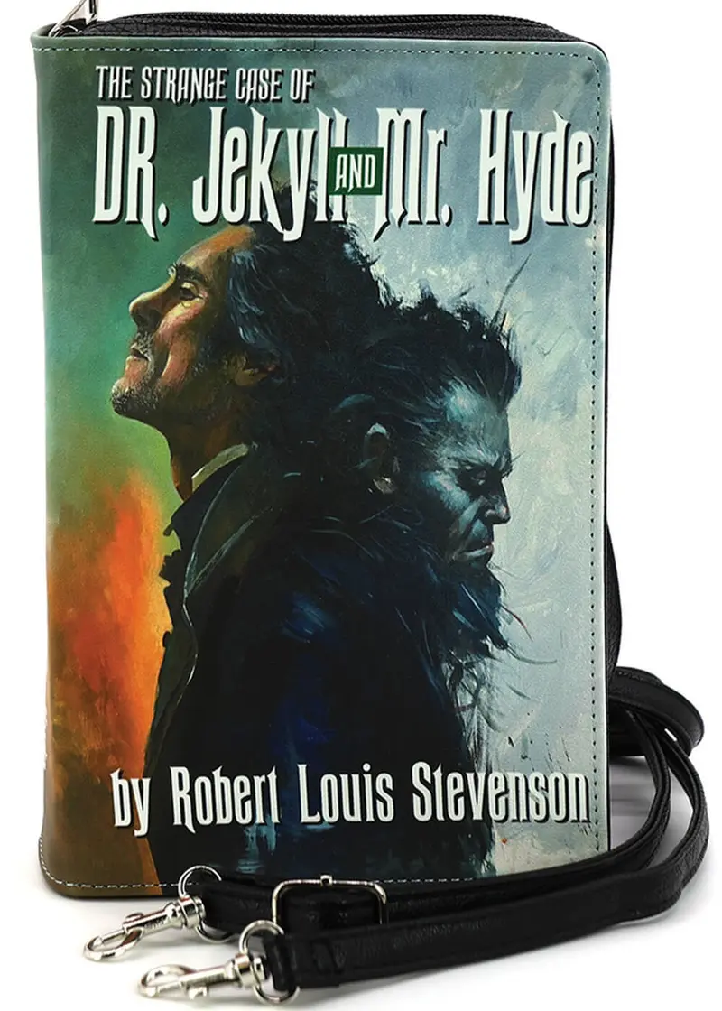 Succubus Bags Dr. Jerkyll and Mr. Hyde Book Shoulder Bag