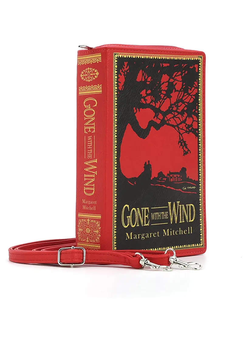 Succubus Bags Gone with the Wind Book Shoulder Bag Red