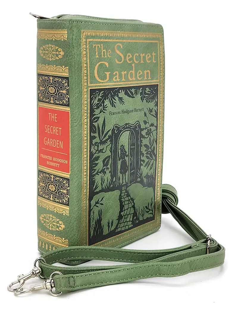 Succubus Bags Secret Garden Book Bag Green