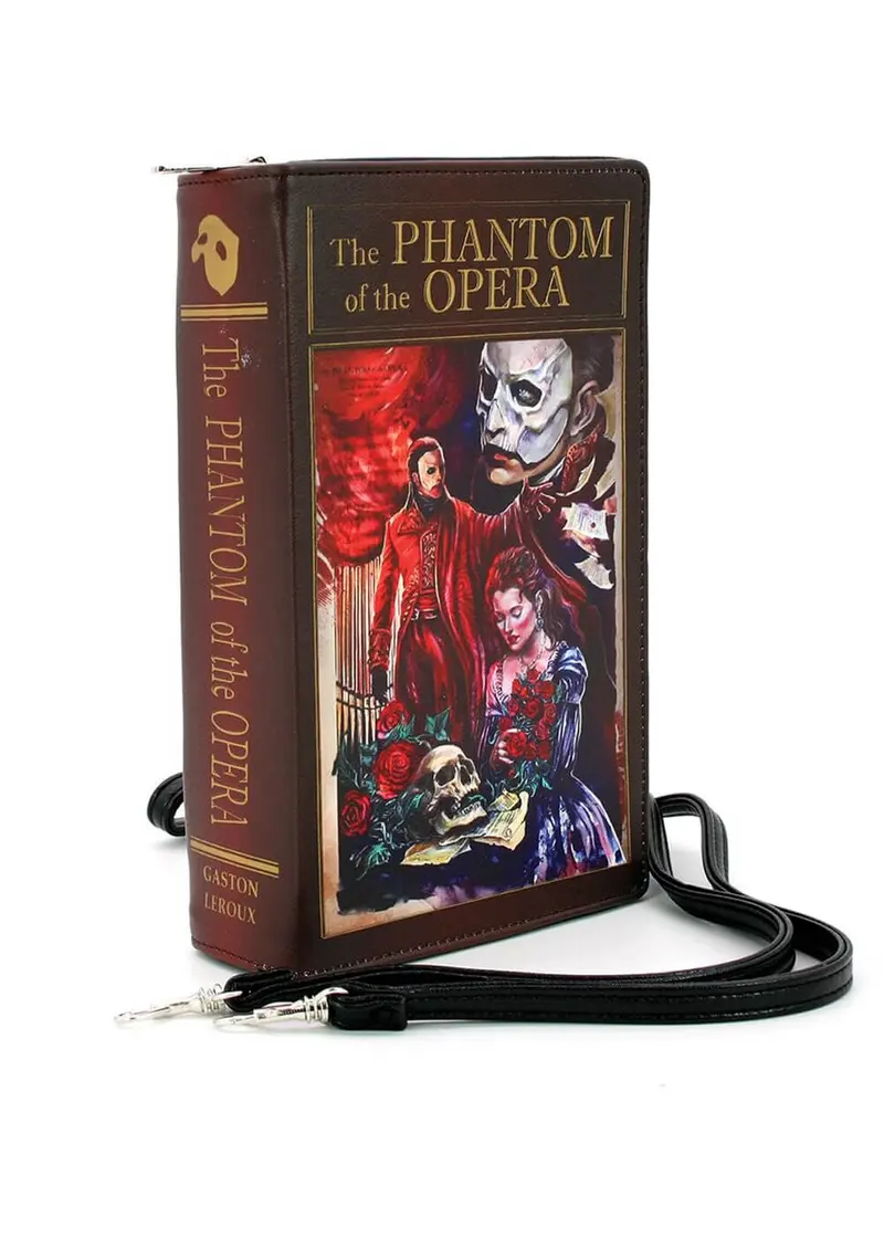 Succubus Bags The Phantom of the Opera Book Shoulder Bag Black
