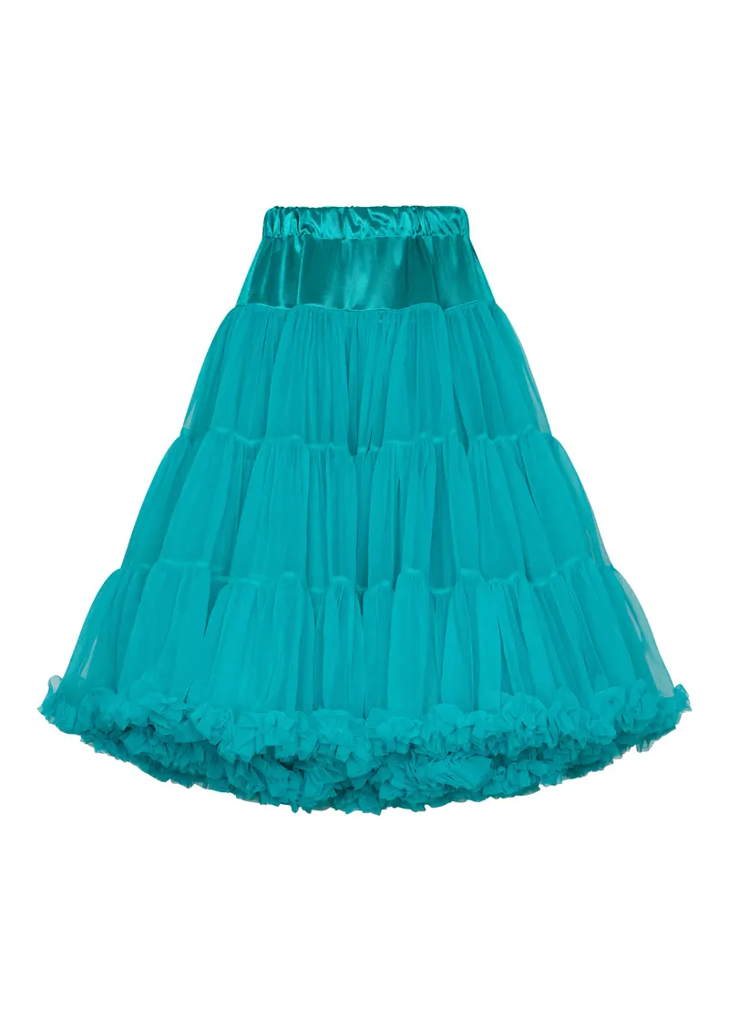 Succubus Clothing 50's Petticoat Teal
