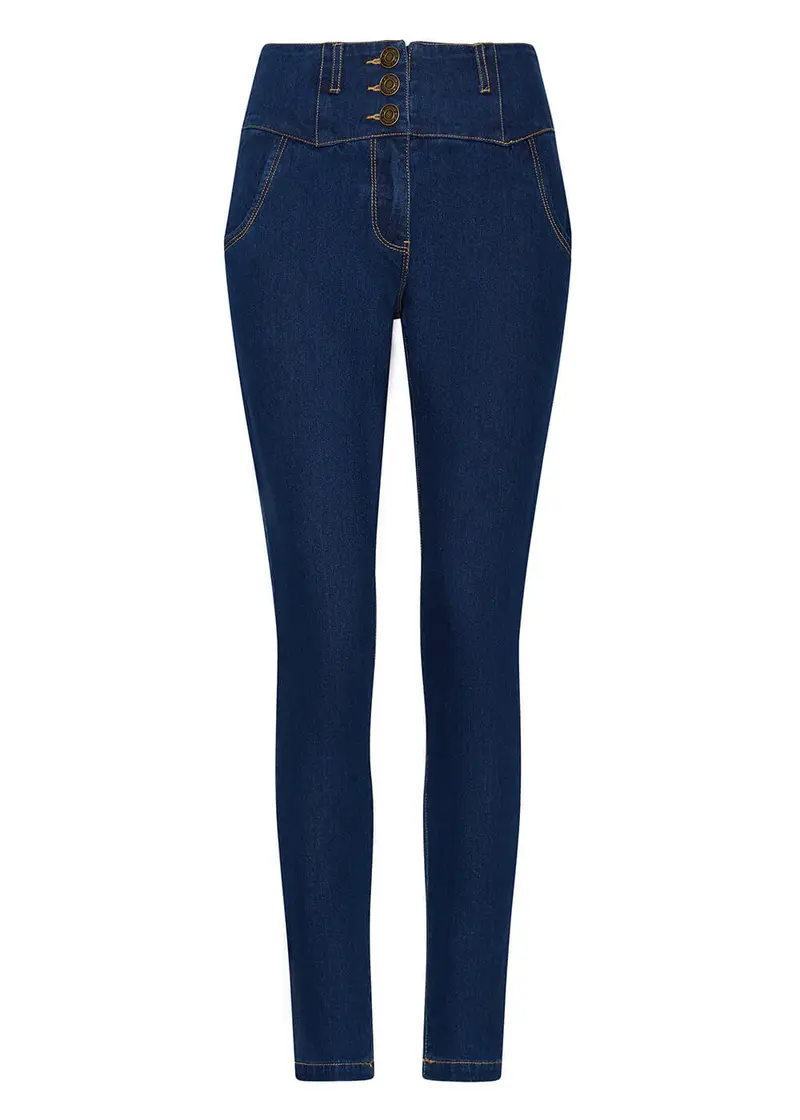 Succubus Clothing Annie Denim 50's Jeans Navy