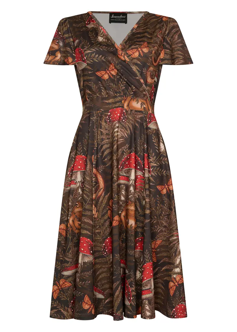 Succubus Clothing Elysa Toadstool Forest Dress