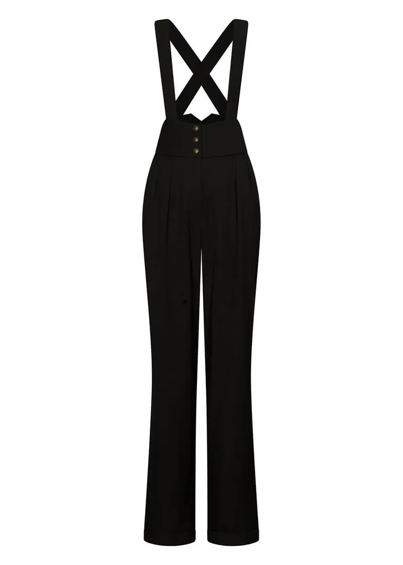 Succubus Clothing The Duchess Trousers Black