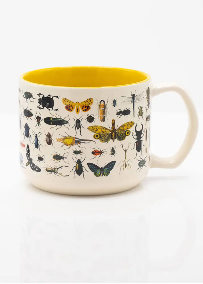 Succubus Home Beetles & Butterflies, Flutter & Fly Cup Mug