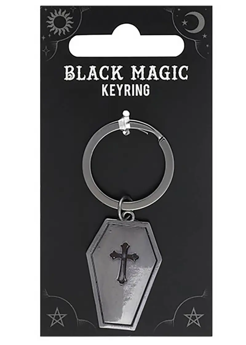 Succubus Home Black Magic Coffin Keychain