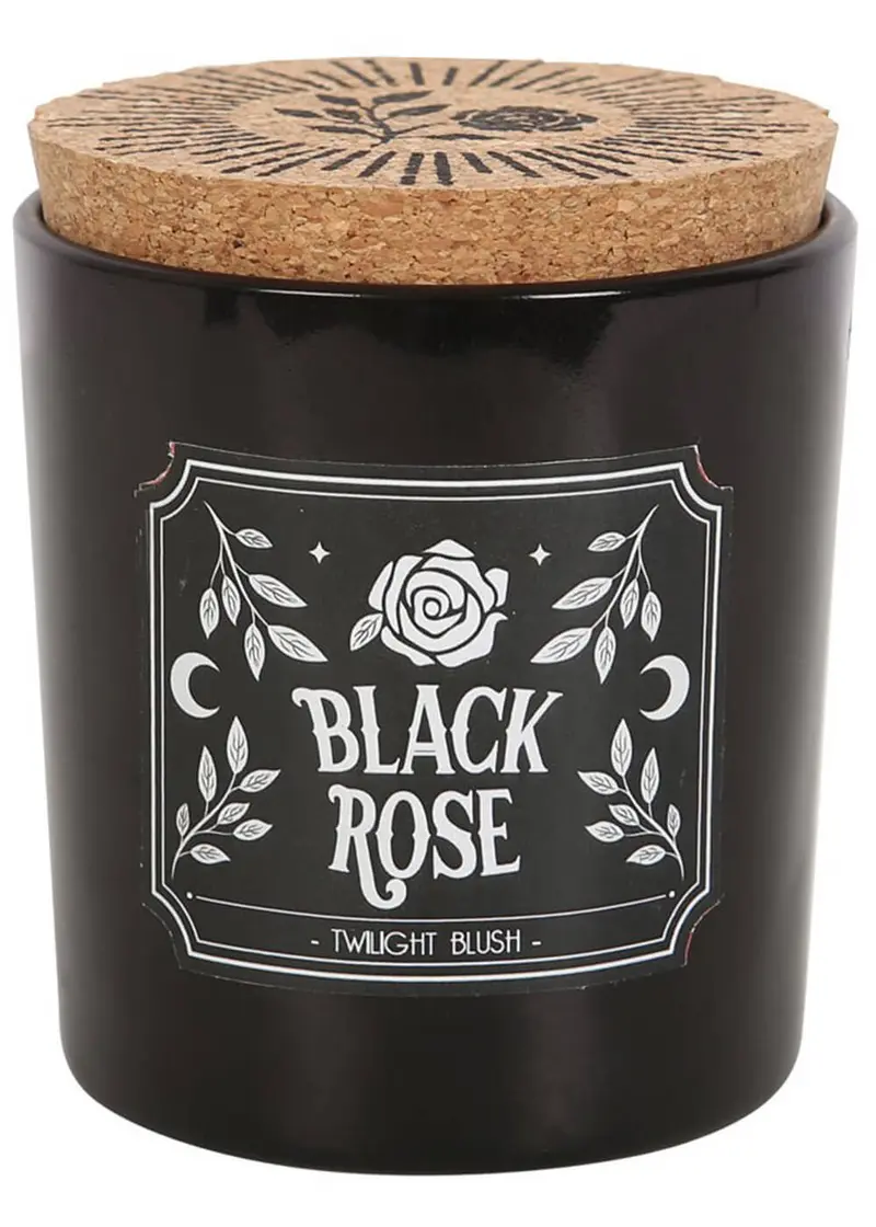 Succubus Home Black Rose Midnight Ritual Rose Scented Candle